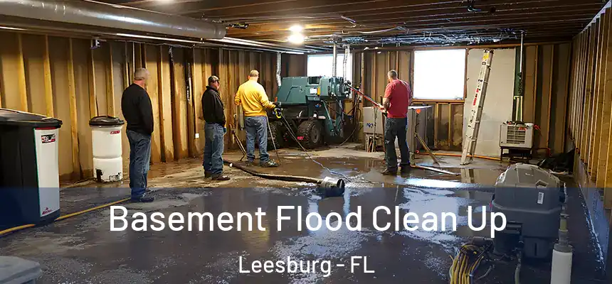  Basement Flood Clean Up Leesburg - FL