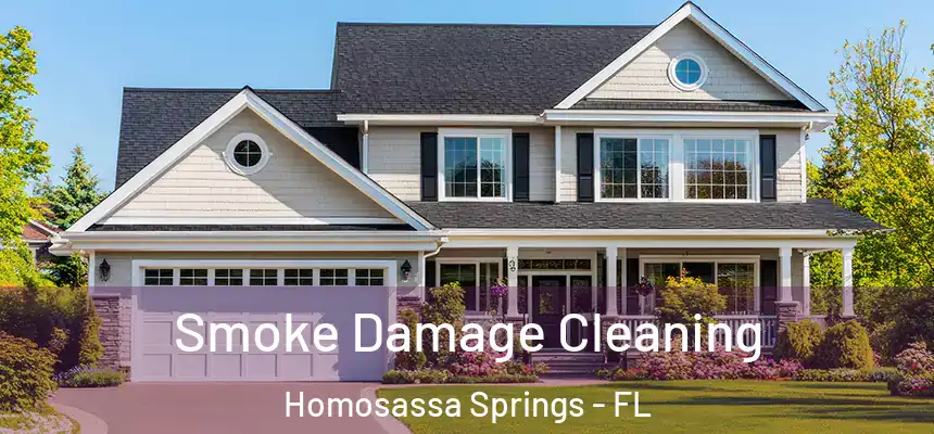  Smoke Damage Cleaning Homosassa Springs - FL